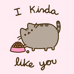 Pusheen Thanksgiving And Kinda Like You GIF