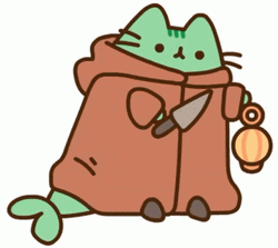 Pusheen Tonberry GIF
