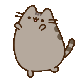Pusheen Yay Sticker GIF