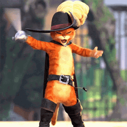 Puss In Boots Defeat Dragon GIF
