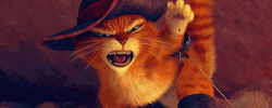 Puss In Boots Eyes Transformation GIF