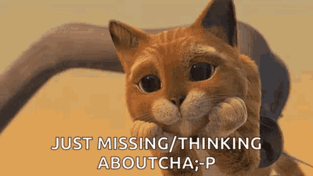 Puss In Boots In Love GIF