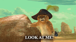 Puss In Boots Look At Me Begging GIF