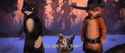 Puss In Boots Perrito And Kitty Softpaws GIF
