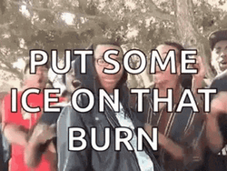 Put Some Ice On That Boom Roasted GIF