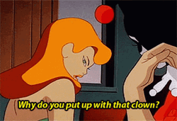 Put Up With Clown GIF
