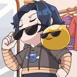 Putting On Glasses Cartoon Boy GIF