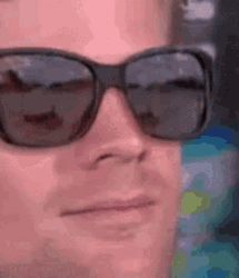 Putting On Glasses Shades Meme GIF