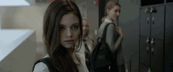 Puzzled India Eisley Watchful GIF