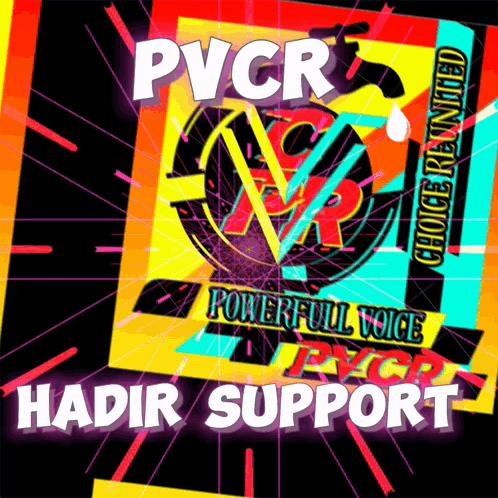 PVCR Powerful Voice And Kadir Support Poster GIF