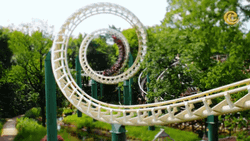 Python Loop Roller Coaster GIF