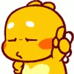 Qoobee Sticker Uh Uh GIF