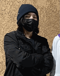 Quackity Black Hoodie Club Penguin Transition GIF