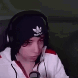 Quackity Emo Serious Camera Stare GIF