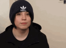 Quackity Shy Cover Mouth GIF