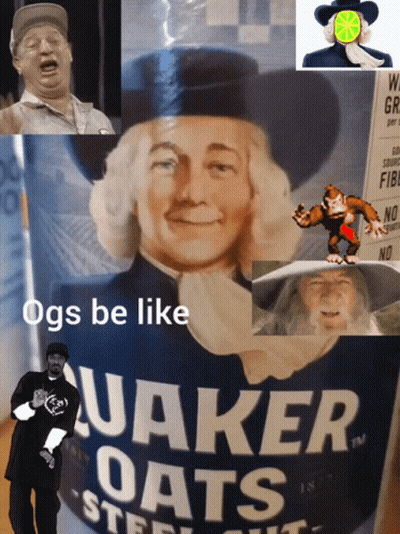 Quaker Oats Collage GIF