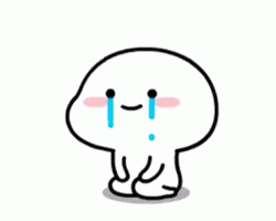 Quby Chan Crying Blue Tears Falling GIF