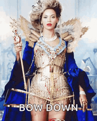 Queen Beyonce Bow Down Kneel