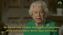 Queen Elizabeth Hopeful Message
