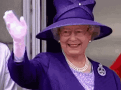 Queen Elizabeth II Of England GIF