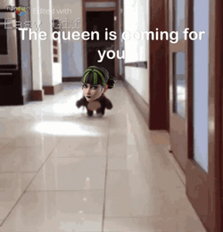 Queen Is Coming For You GIF