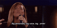 Queen Latifah Speech On Big Personality Big Smile GIF