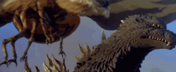 Queen Mothra Dragged Dinosaur  GIF