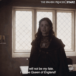 Queen Of England Deciding Her Fate  GIF