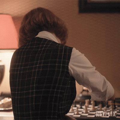 Queen's Gambit Three People Arms Crossed GIF