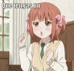 Quen Tengas Un Feliz Lunes Tanoshi Habu Anime GIF