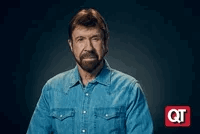 QuickTrip Chuck Norris Thumbs Up Watch Out  GIF