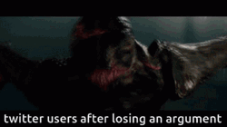 Quiet Place Creature Dying Twitter Meme GIF