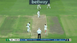 Quinton De Kock Stuart Broad  GIF