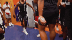 Quirky LeBron Bronny James Dancing GIF