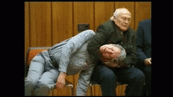 Quirky Old Man Choke GIF