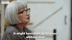 Quite Saucy Without That Esme Young GIF