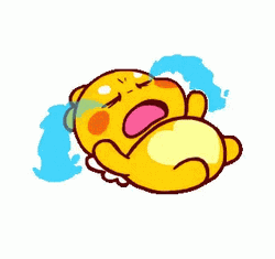 Quobee On The Floor Sad Crying GIF