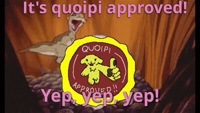 Quoipi Approved Yep Yep Yep Poster GIF