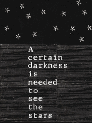 Quote Darkness Is Needed GIF
