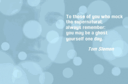 Quote To Those Who Mock The Supernatural GIF