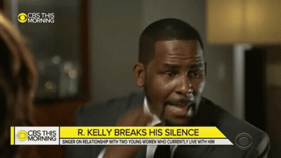R Kelly Breaks Silence On CBS Morning GIF