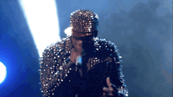 R Kelly Intense Stage Performance GIF