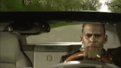 R Kelly Music Video Driving A Car GIF