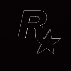 R Rockstar Logo Midnight Club II GIF