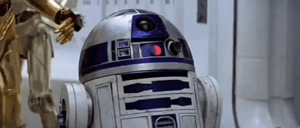R2d2 Walking Robot GIF