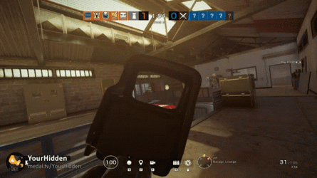 R6 Checking For Enemy GIF