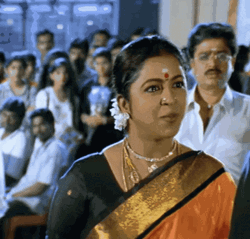 Raadhika Sarathkumar Spit GIF