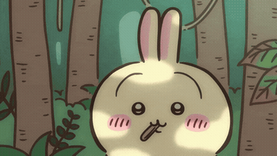 Rabbit Butt With Circle GIF