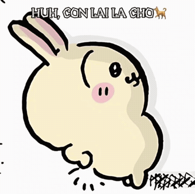 Rabbit Co Khi Lai Can No GIF
