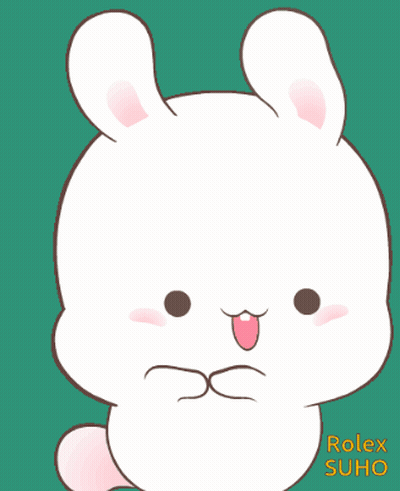Rabbit Drawing With Rolex Suho GIF